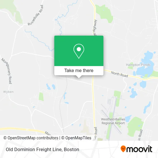 Old Dominion Freight Line map