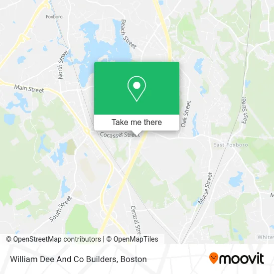 William Dee And Co Builders map