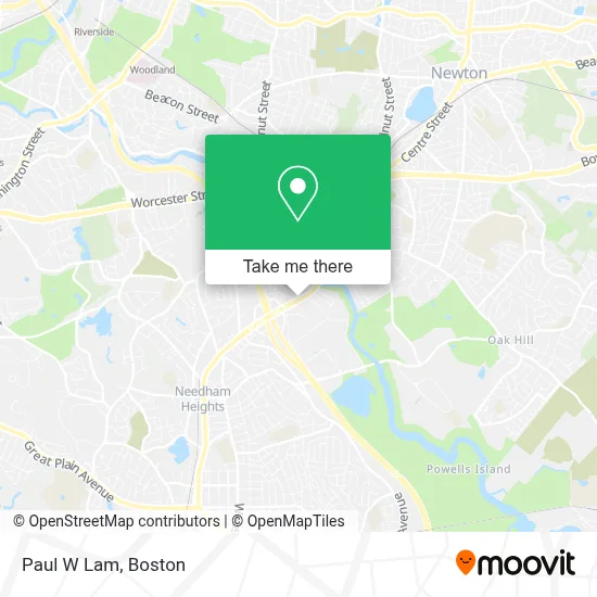 Paul W Lam map