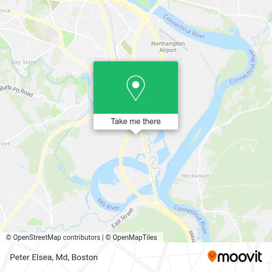 Peter Elsea, Md map