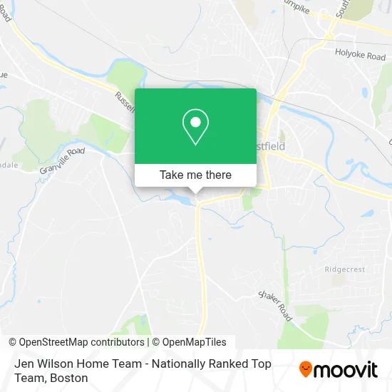 Jen Wilson Home Team - Nationally Ranked Top Team map