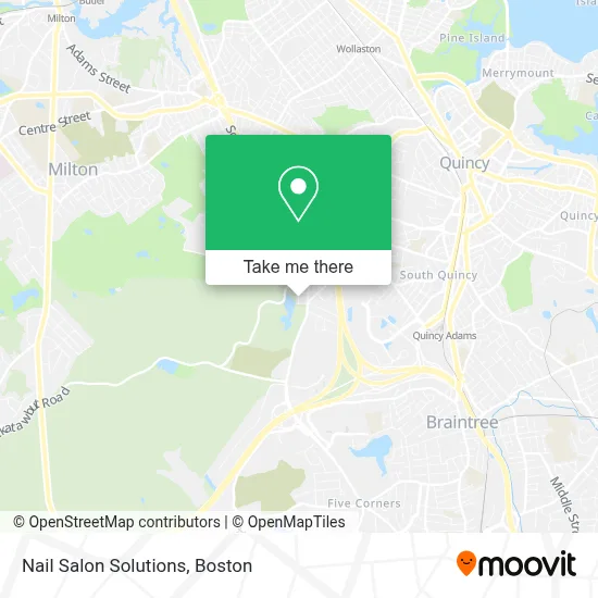 Nail Salon Solutions map