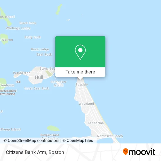 Citizens Bank Atm map