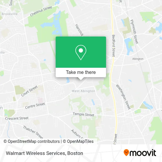 Walmart Wireless Services map