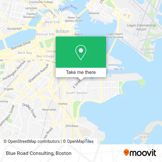 Blue Road Consulting map
