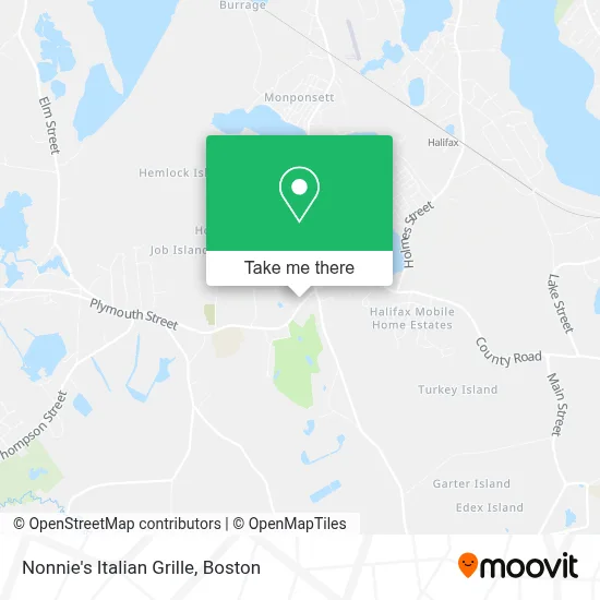 Nonnie's Italian Grille map