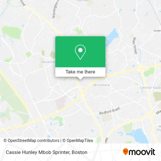 Cassie Hunley Mbob Sprinter map