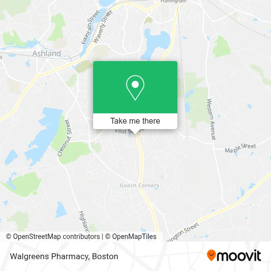 Walgreens Pharmacy map