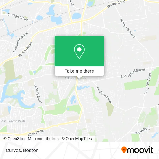 Curves map