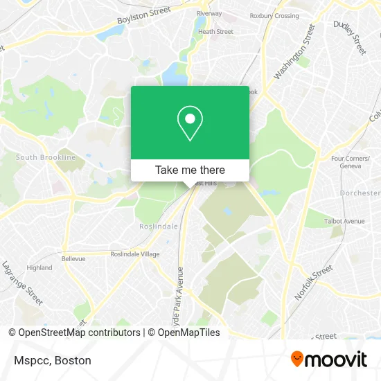 Mspcc map