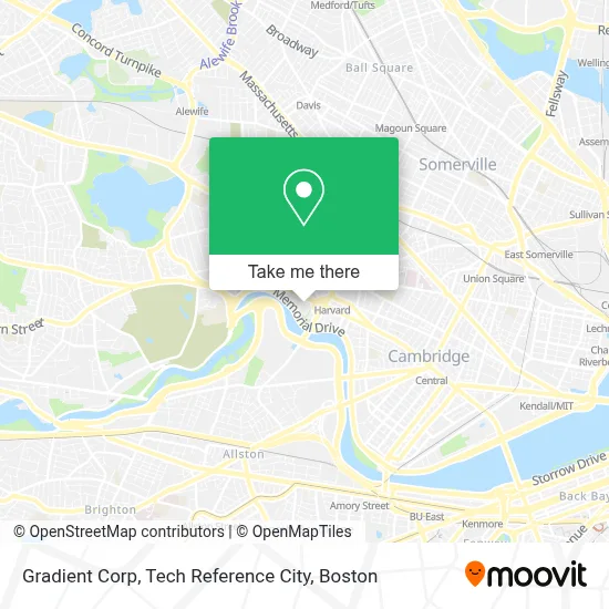 Gradient Corp, Tech Reference City map