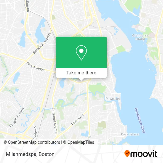 Milanmedspa map