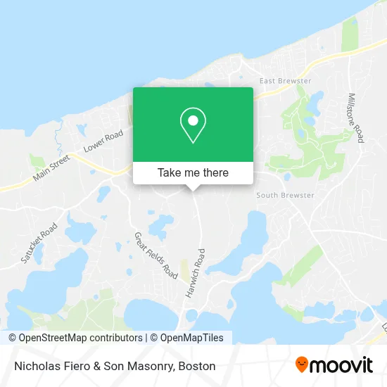 Nicholas Fiero & Son Masonry map