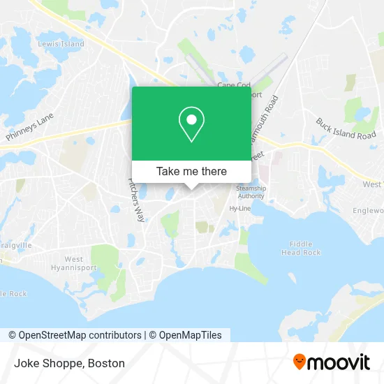 Joke Shoppe map