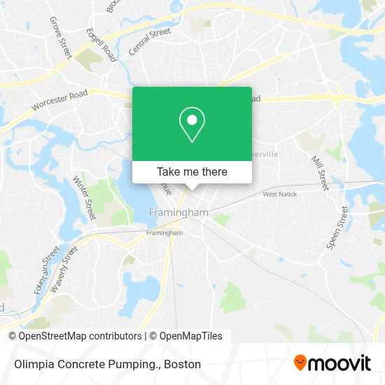Olimpia Concrete Pumping. map