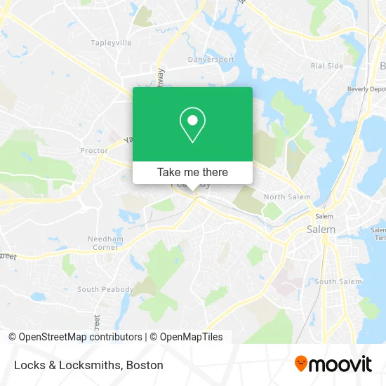 Locks & Locksmiths map