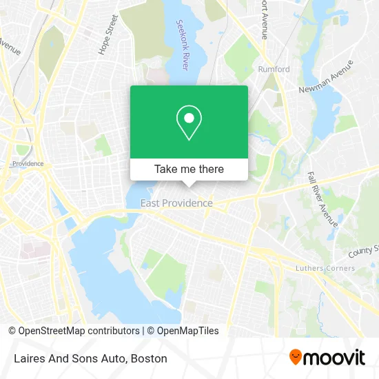 Laires And Sons Auto map