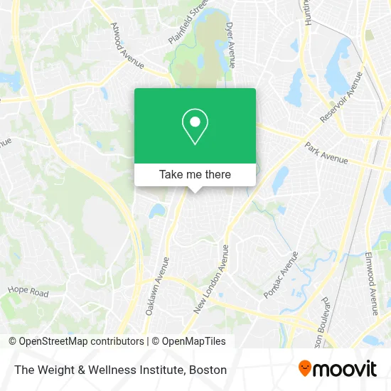 The Weight & Wellness Institute map