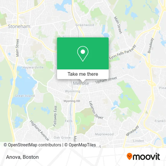 Anova map