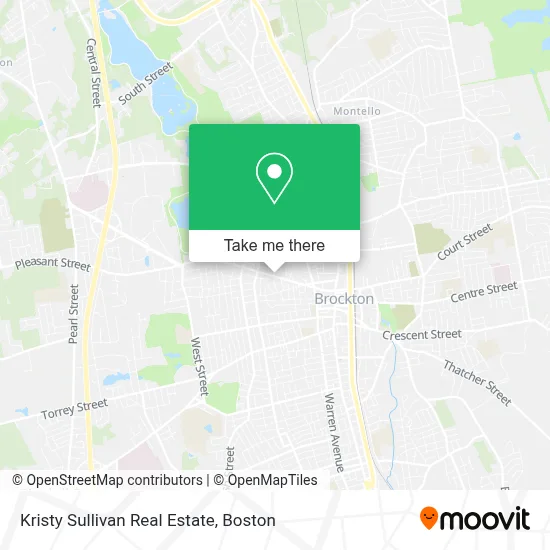Kristy Sullivan Real Estate map