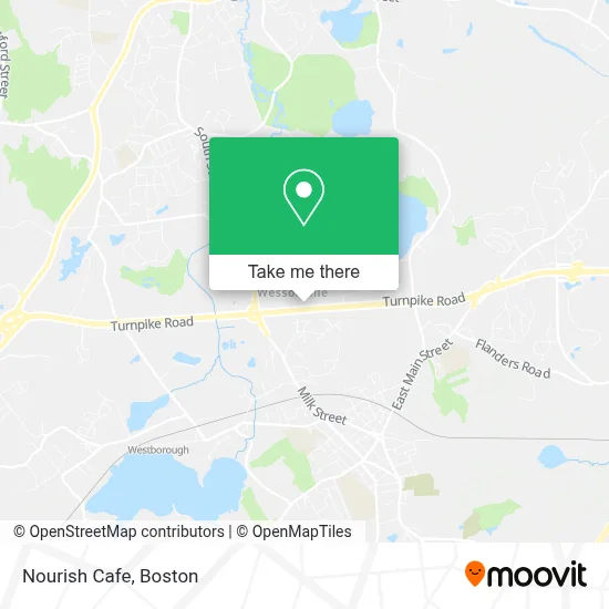 Nourish Cafe map