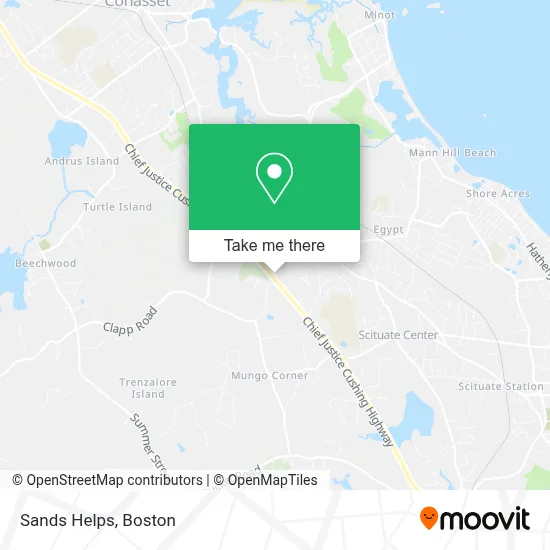 Sands Helps map