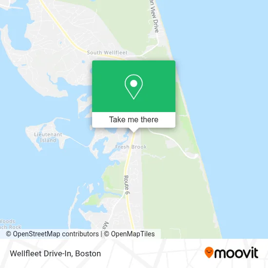Wellfleet Drive-In map