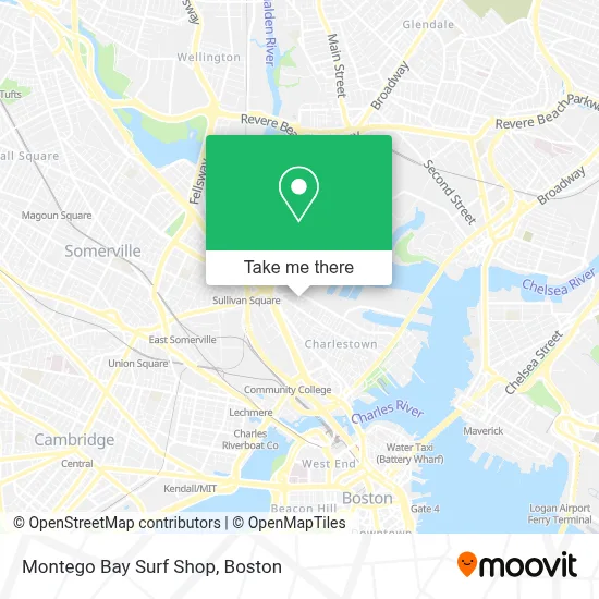 Montego Bay Surf Shop map