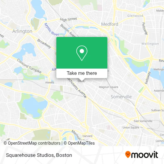 Squarehouse Studios map
