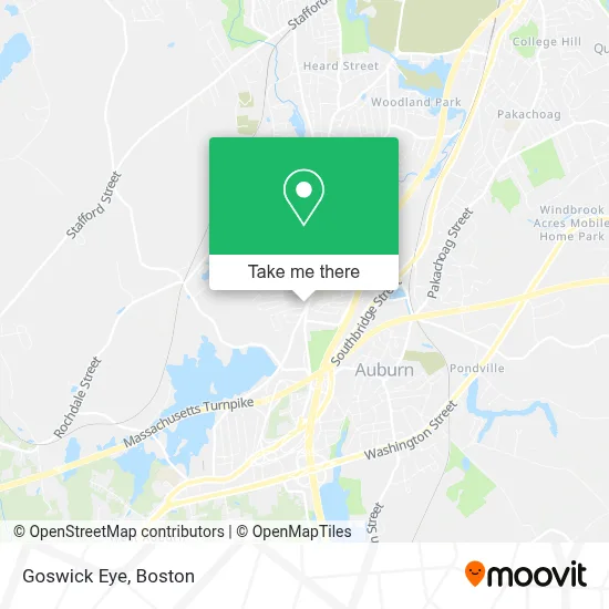 Goswick Eye map