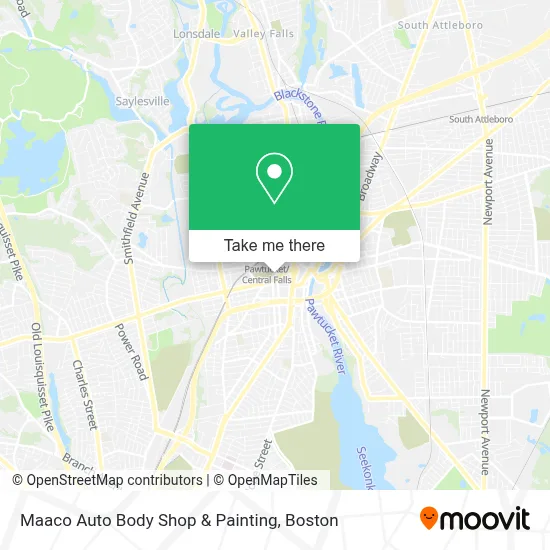 Maaco Auto Body Shop & Painting map