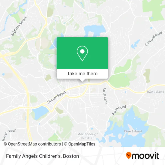 Family Angels Children's map