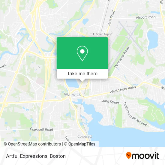 Artful Expressions map