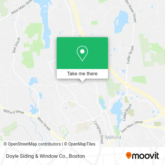 Doyle Siding & Window Co. map