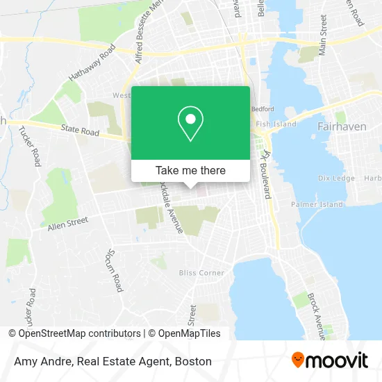 Amy Andre, Real Estate Agent map