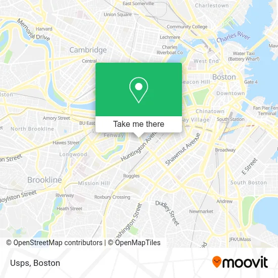Usps map