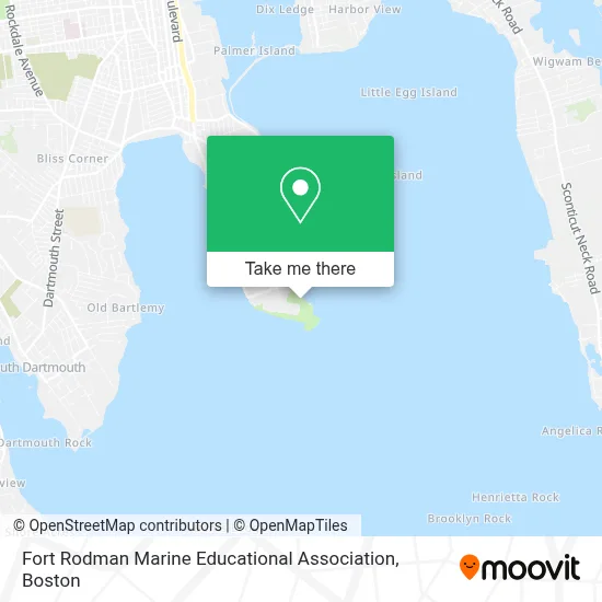 Fort Rodman Marine Educational Association map