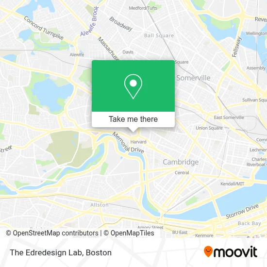 The Edredesign Lab map