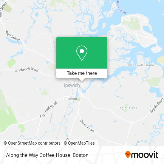 Along the Way Coffee House map