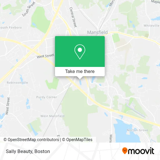 Sally Beauty map