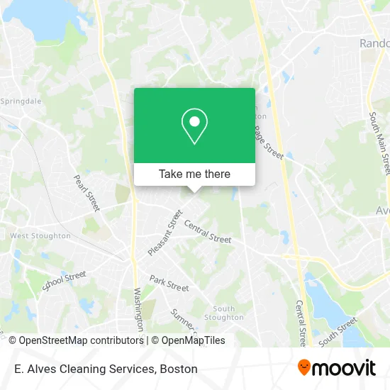 E. Alves Cleaning Services map