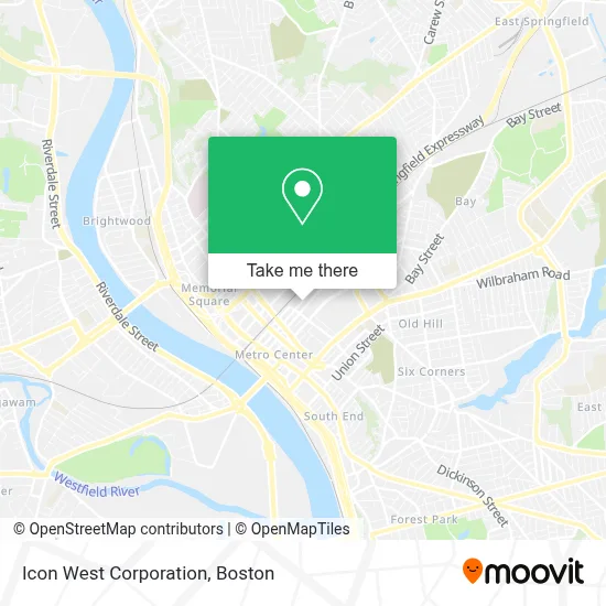 Icon West Corporation map