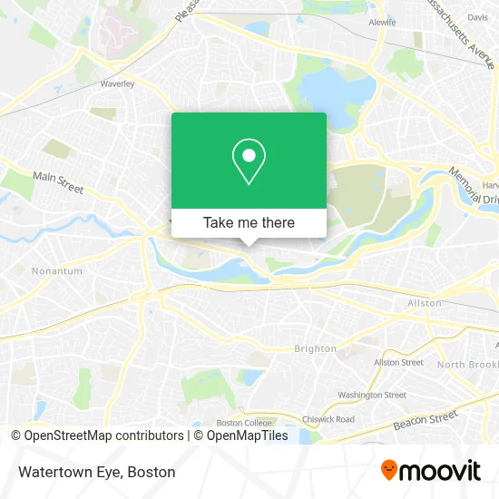 Watertown Eye map