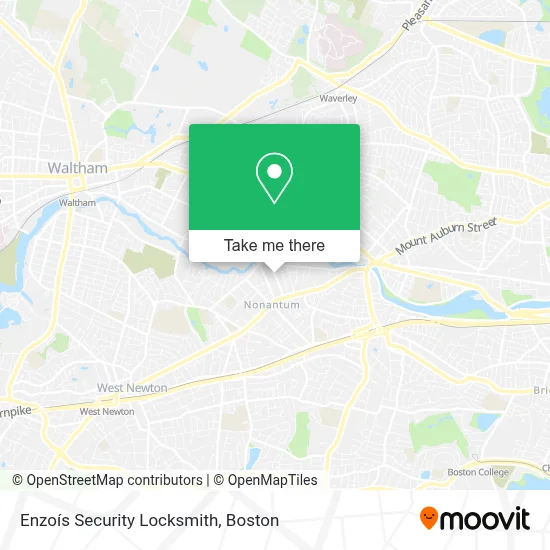 Enzoís Security Locksmith map
