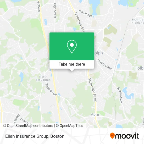 Eliah Insurance Group map