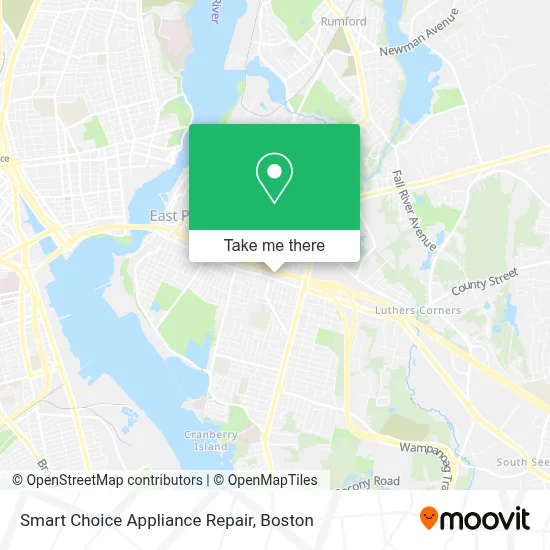 Smart Choice Appliance Repair map