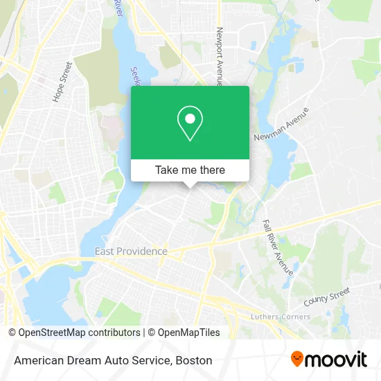 American Dream Auto Service map