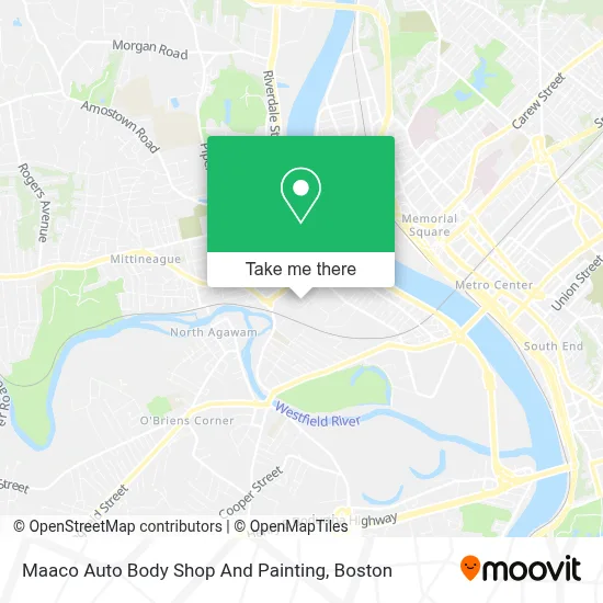 Maaco Auto Body Shop And Painting map