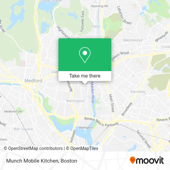 Munch Mobile Kitchen map