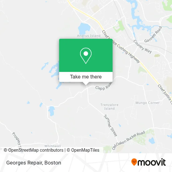 Georges Repair map